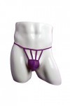 Générique String Homme Sexy Hot Dentelle Slips Boxer sous-vêtement de Lingerie en Forme de T Transparent en Maille Fine pour 