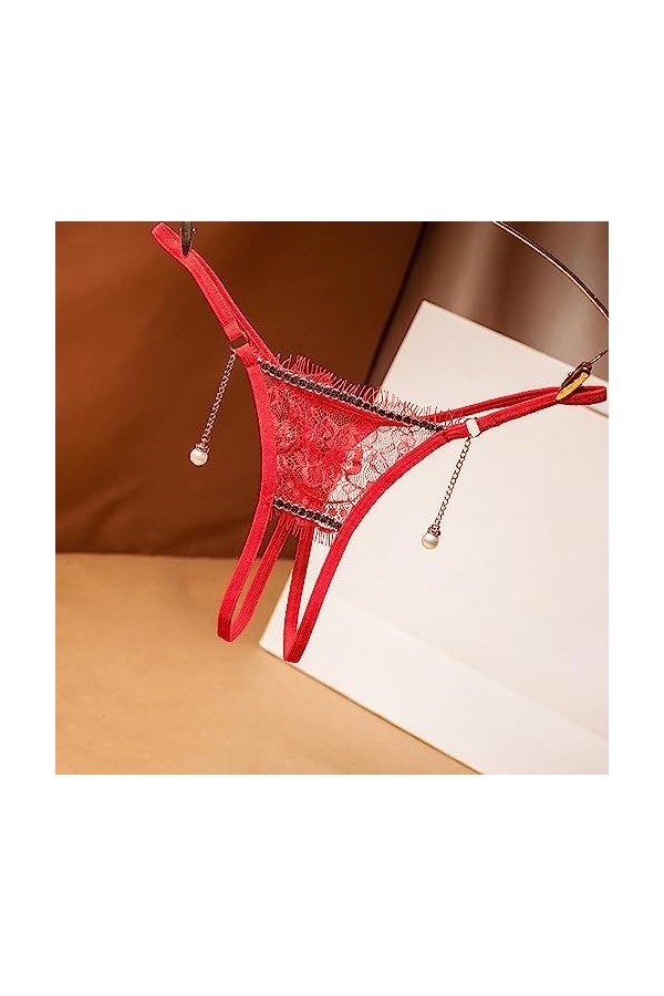 Générique Thongs Ensemble de Lingerie pour Femme Confortable Taille Haute 1 Paquet Slip Femme Culotte sous Vetements Culotte 