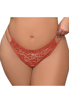 LANSKIRT Culotte Femme Culotte Dentelle Sexy Pantalon à Bretelles Sexy en Dentelle Transparente pour Femmes Culottes Femme sa