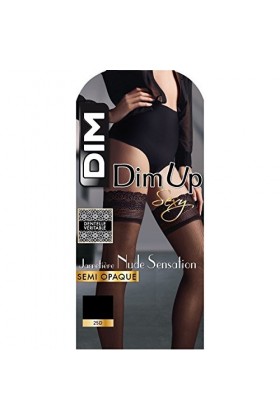 Dim Jarretière Femme Dim Up Sexy Nude Sensation x1