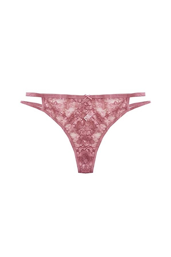 LANSKIRT Culotte Femme Culotte Dentelle Sexy Pantalon à Bretelles Sexy en Dentelle Transparente pour Femmes Culottes Femme sa