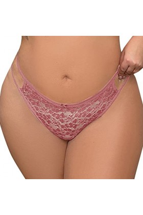 LANSKIRT Culotte Femme Culotte Dentelle Sexy Pantalon à Bretelles Sexy en Dentelle Transparente pour Femmes Culottes Femme sa