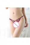 Générique Rouge Gorge Lingerie Body Slips Lingerie Sexy Femmes Slips Culottes Knickers strongs Combinaison Ouvert