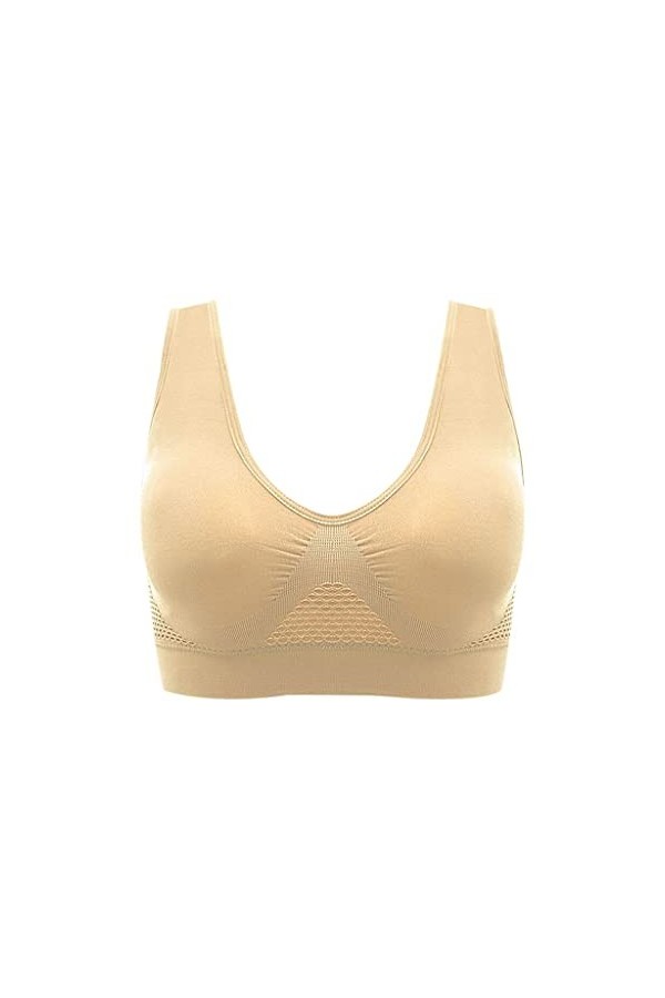 Lingerie Soumission Refroidissement perméable à lair Sport Sport dété Yoga sans Fil Soutien-Gorge Ensemble De Lingerie Sexy