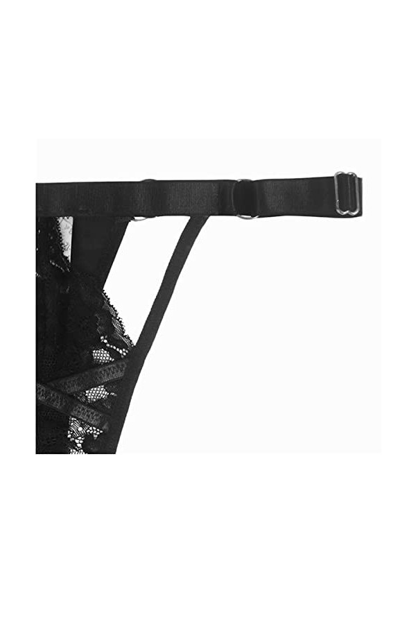 Lingerie Femme Sexy Ensemble Homme Sexy Hot y*2*k Sexy Dentelle G String pour Femme Double Ceinture Taille Basse Culotte Femm