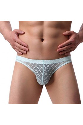 Générique Lingerie Homme Sexy Hot sous-vêtement Sexy en Dentelle Transparente pour Hommes Hommes Kimono Sky Blue, M 
