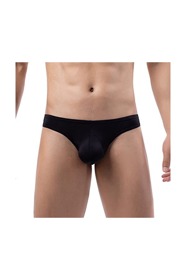 FGUUTYM Sous-vêtements pour homme en coton sexy pour homme, Noir , M