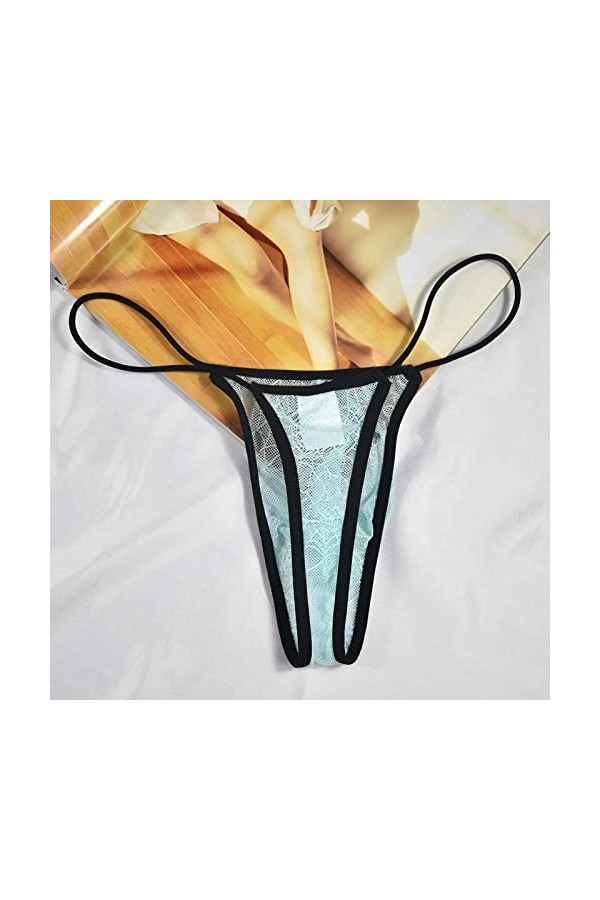 Slip String pour Homme Sexy Hot éLastique NtidéRapant Slip Homme Sexy Hot Personnalité Plusieurs-PossibilitéS sous VêTements 