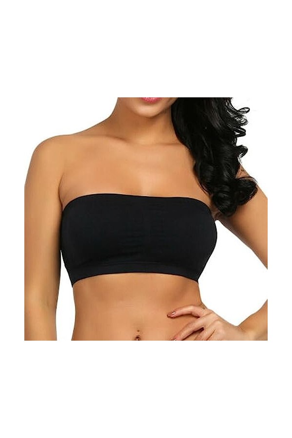 Lingerie Femme Sexy Ensemble Homme Sexy Hot y21k Soutien-Gorge Bandeau Double Taille sans Bretelles pour Femmes, Haut rembour