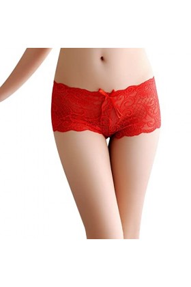 Culotte Femme Tanga String en Coton Slips Shorty Culottes pour femmes Culottes en dentelle Culottes découpées Culottes douces