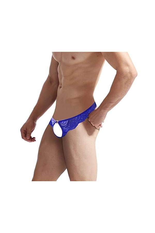 ADMAY 2023 New y29k Style Lingerie sous-vêtements Amusants pour Hommes Maille Transparente Taille Basse Sexy G String Pantalo