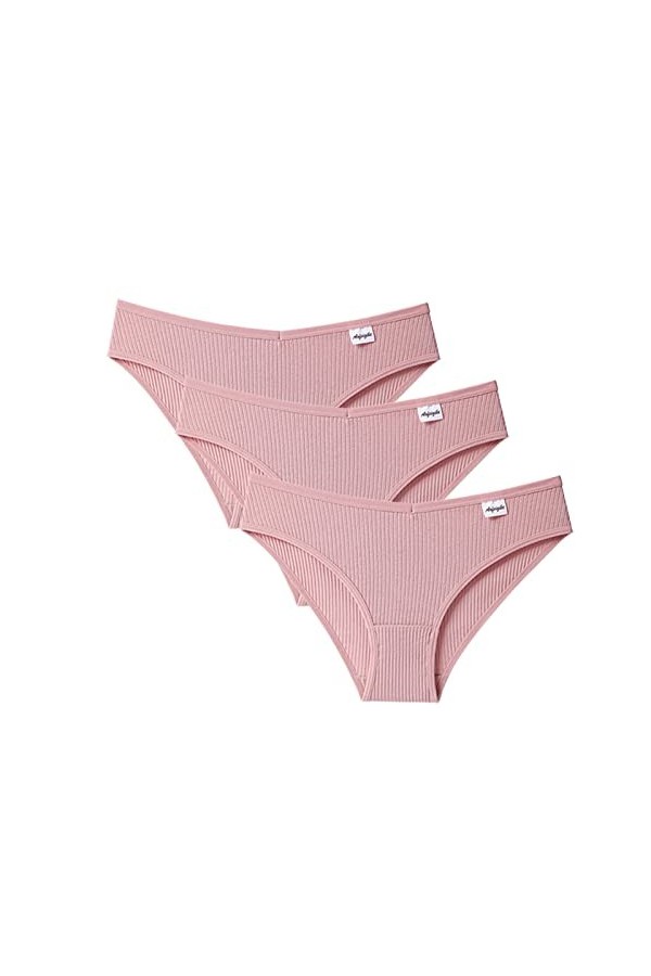 Culotte Femme Dentelle Culottes Haute Tangas Transparente Lingerie Chic Tanga Pur Coton Taille Mi-Haute sous-Vêtements Pas Ch