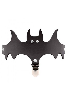 Générique Nuisette Longue Coton réglable Bas de Chauve-Souris Jambe de Cuisse Lady Halloween Wing Jarretière Vêtements Sexy 