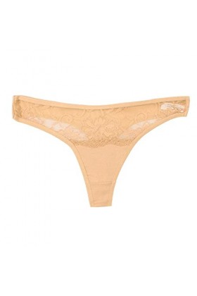 Ncenglings Nuisette Chemise De Nuit Crotch Thong Low Hollow Womens Lace Lingerie Sexy Ouverte Et Vibromasseur Beige, XL 