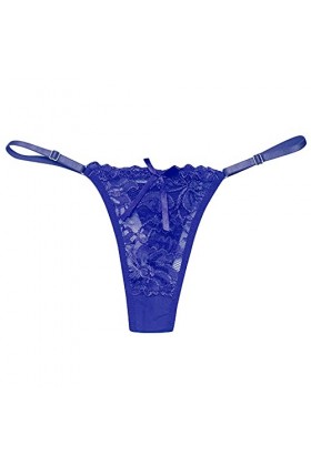 Culottes confortables et invisibles - Sans coutures - Pour femme - Respirant - Taille haute - Coupe confortable, bleu, taille