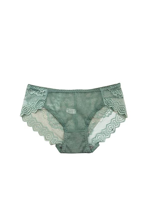 Culotte Femme Tanga String en Coton Slips Shorty Culotte transparente pour femmes string dentelle dames Ultra femmes Bikini c