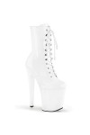 Pleaser XTREME-1020 WHT Pat/WHT UK 11 EU 44 