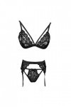 Lingerie Femme Sexy Ensemble Homme Sexy Hot y25k Femmes 3PC Lingerie Ensemble Trois Pièces sous-Vêtements Lingerie sous-Vêtem