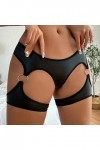 Lingerie Femme Sexy Ensemble Homme Sexy Hot y21k Lingerie pour Femmes 1 PC Body en Cuir Lingerie Sexy découpe O Rring détail 