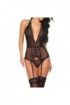 Lingerie Et Vêtements Sexy Ouverte Lingerie Sexy Grande Taille Nuisette Mini Robe Erotisme Chemise Teddy sous Vêtements See T