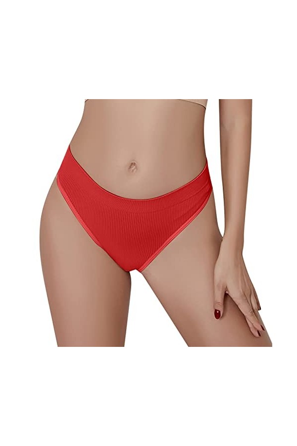 Femmes Culotte Bikini Slips Taille String pour Femme Culotte Classique Slip Élégant sous-vêtements Grande Taille Sexy Dentell