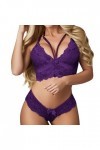 Lingerie Femme Sexy Ensemble Homme Sexy Hot y20k Femmes Grande Taille Lingerie Corset Dentelle Floral Bralette Soutien-Gorge 