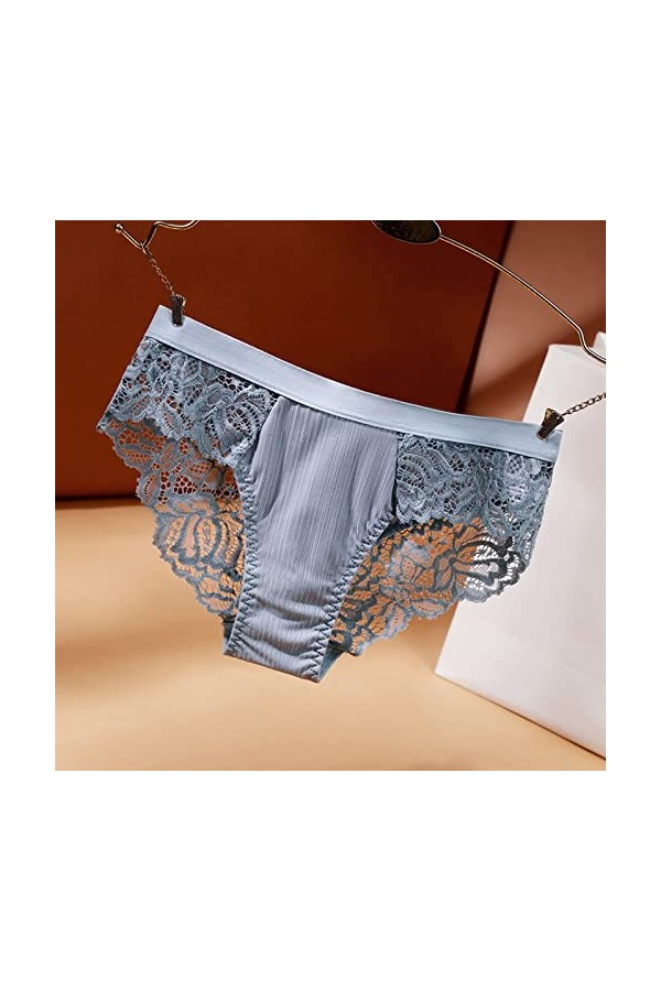 Générique Culotte Femme Sexy Chic Culotte Dentelle Sexy Taille Basse Culotte Sexy Chic G-String Ficelle sous-Vêtements sous-V