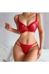 Lingerie Sexy Femme Coquine Hot Sexy Bodysuit Femmes Sexy Mode en Cuir sous-Vêtements Sexy Lingerie Pyjamas Ensembles Lingeri
