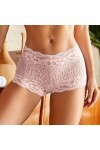 Pianshanzi Strings & Tangas pour femme String sexy érotique avec culotte en dentelle élastique sexy en V String doux pour fem