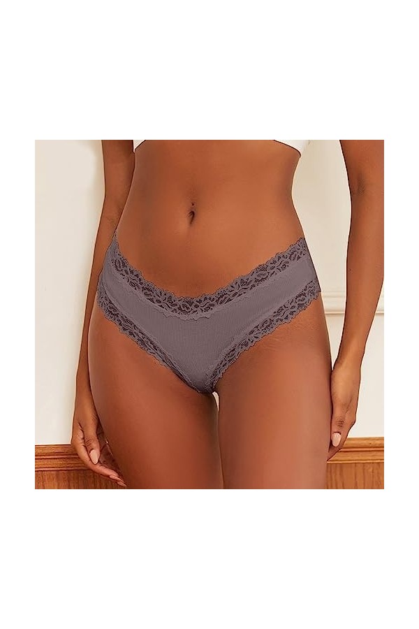 Pianshanzi Strings & Tangas pour femme - String sexy - Culotte en dentelle - String doux - Respirant - Culotte pour femme, ka
