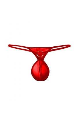 Culotte Femme Tanga String en Coton Slips Shorty Strings Slips Mesh Hommes sous-vêtements Respirants Voix-Through Briefs Sexy