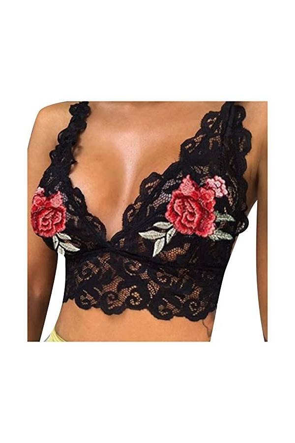 Femme Combinaison Femme Sexy Dessous Sexy Lingerie Femme Dentelle Femmes Sexy Mesh Lingerie Halter Top et Mini Jupe Pyjama Fe
