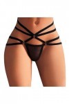 Culotte Femme Tanga String en Coton Slips Shorty Mesh Briefs Culottes T G-String Sexy Strings Lingerie Corde Femmes sous-vête
