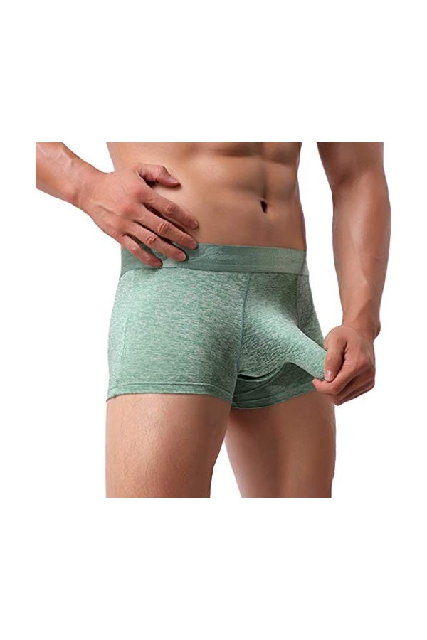 String avec Poche PéNis Slip Homme Sexy Hot éLastique Plusieurs PossibilitéS CaleçOn Homme Respirable Lingerie Sexy Homme Coq