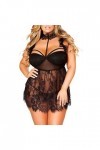 Lingerie Sexy Ensemble Femme Tenue Sexy Lingerie et Vêtements Tenue Femme Party soirée Grande Taille Classe Dentelle Intimes 