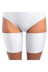 looksy Bandes élastiques de cuisse unisexes beige foncé anti-frottements stretch empêche le frottement de la cuisse doublé de