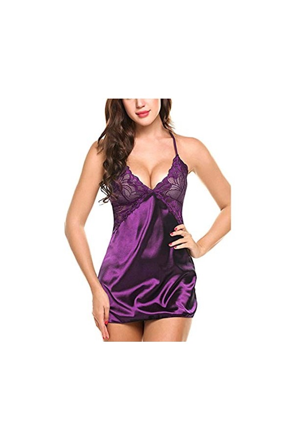 Lingerie Femme Sexy Ensemble Homme Sexy Hot y25k Set Sexy Mesh Home Nightgown Nightdress Lingerie Harnais Pyjama Ensemble Lin