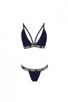 Générique Lingerie Sexy Femme Body et Combinaison Femmes Sexy Ensemble Lingerie Dos Vêtements De Nuit Nuit Et Soutien-Gorge P