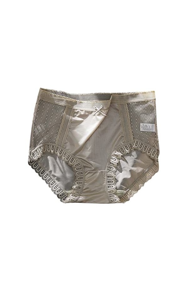 ADMAY 2023 New y2*k Style Lingerie sous-vêtements Sexy évidés Confortables à Taille Haute pour Femmes Bustier Sexy Cuir Khak