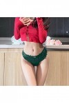 Culotte sans Couture Femme Strings et Tangas Dentelle Culotte Sexy Culottes Et Slips Taille Haute String Sport Sexy Teddy Lin