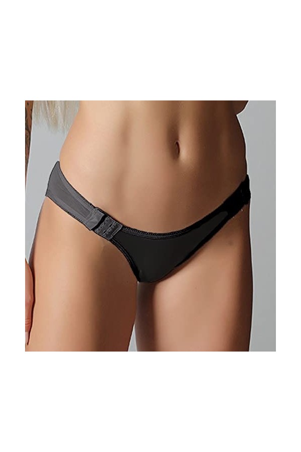 Générique Culottes Sexy Femme Tanga Sexy Taille Basse Transparente Culotte sans Couture String Sexy Chic Hot Sexy Teddy Tanga