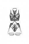 FGUUTYM Lingerie sexy sexy pour femme, Noir , M