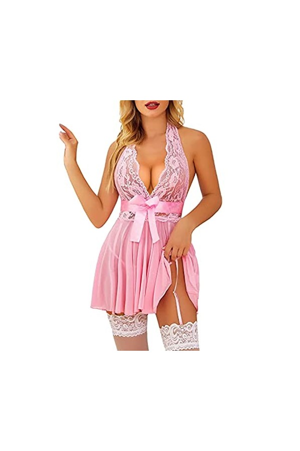 CreoQIJI Corset Lenceria Extreme Sexy Lingerie de Luxe Sexe Noir Couleur Femmes Sexy Jarretière Lingerie Sex Soutien-gorge et