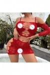 Lingerie Sexy Femme Coquine Hot Grande Taille Sexy résille Dame Sexy Sexy Robe Femmes Sexy sous-vêtements Robe Solide Couleur