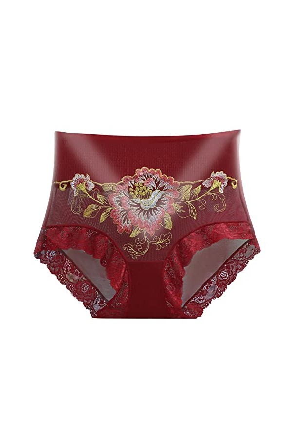 Culotte Invisible Femme sans Couture String Femme Sexy Hot Transparent Sexy Teddy Col V Profond C String Ficelle Culotte Gran