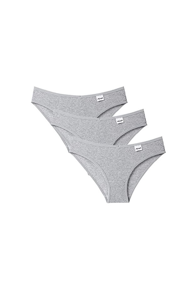 Culotte Femme Dentelle Culottes Haute Tangas Transparente Lingerie Chic Tanga Pur Coton Taille Mi-Haute sous-Vêtements Pas Ch