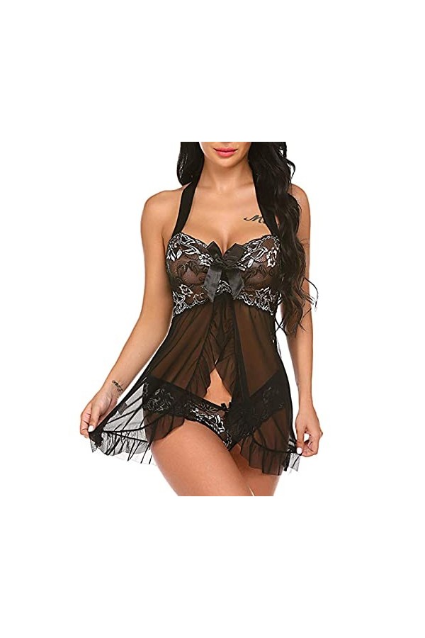 Y29K – Lingerie sexy en dentelle pour femmes, combinaison de lingerie sexy, vêtements de nuit, sous-vêtements amincissants, l
