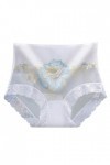 Générique Culotte Femme Sexy Chic Culotte Dentelle Sexy Taille Haute Broderie Rose Butt Lift Culotte sans Couture Invisible T