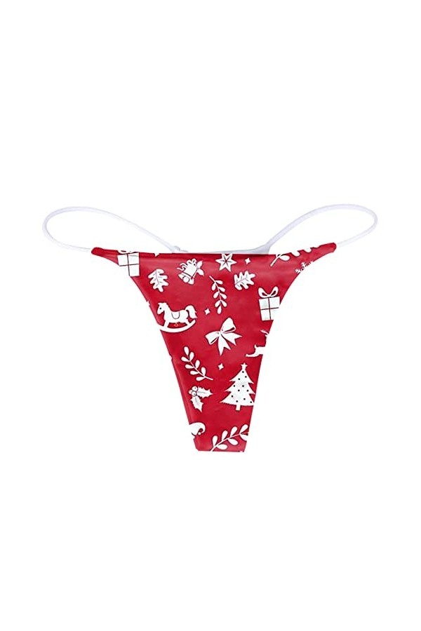 Menstruelle en Coton Biologique String Femme T Back Taille Basse Culotte Coton sous-vêtements sans Couture Sexy G String Biki