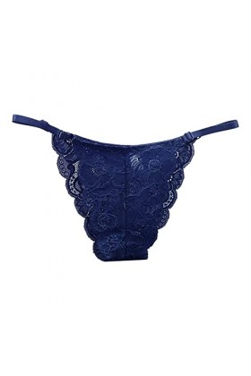 Menstruelle Taille S Culotte en Dentelle Sexy pour Femme sans Couture réglable Taille Basse Ultra Fine Voir à Travers la Culo